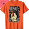 Hot Sale Camisetas Gym Jesus Worlds Best Deadlifter Christian Workout Unisex TShirt Crewneck Vintage Graphic T Shirts