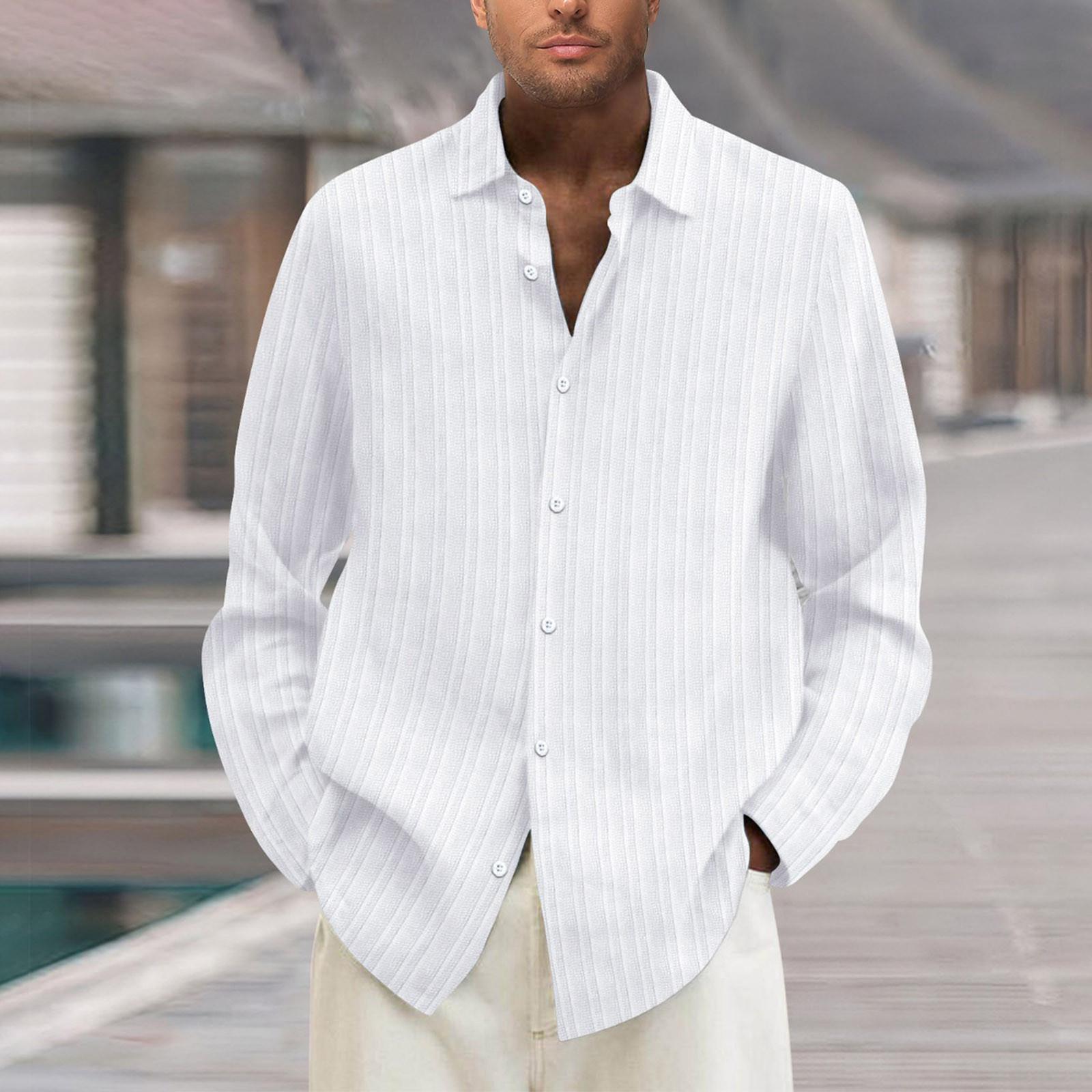 

Европейская и американская летняя новая мужская рубашка с короткими рукавами и футболкой XXXL белый