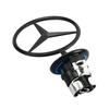 C200 E200 Für Mercedes Benz 1 Stück Auto Fronthauben-Emblem Zinklegierung Dekoration Abzeichen Für Mercedes Benz W204 W220 C180 C200 E260 E30