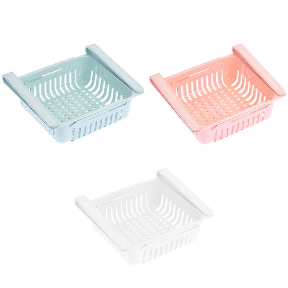 

Регулируемый разделительный слой, ящик для холодильника, полка для морозильной камеры, держатель для хранения, стеллаж для хранения на холодильнике