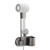 Hair Dryer Holder Suction Cup Storage Modern Universal Blow Dryer Holder Wall Mounted Storage For Home Apartment Hotel College