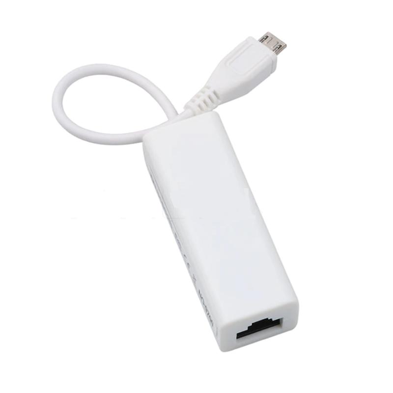 USB Cables, Hubs & Adapters Micro Usb 5 Pin 10100 Mbps Rj45 Lan Ethernet Adapter For Tablet Pc