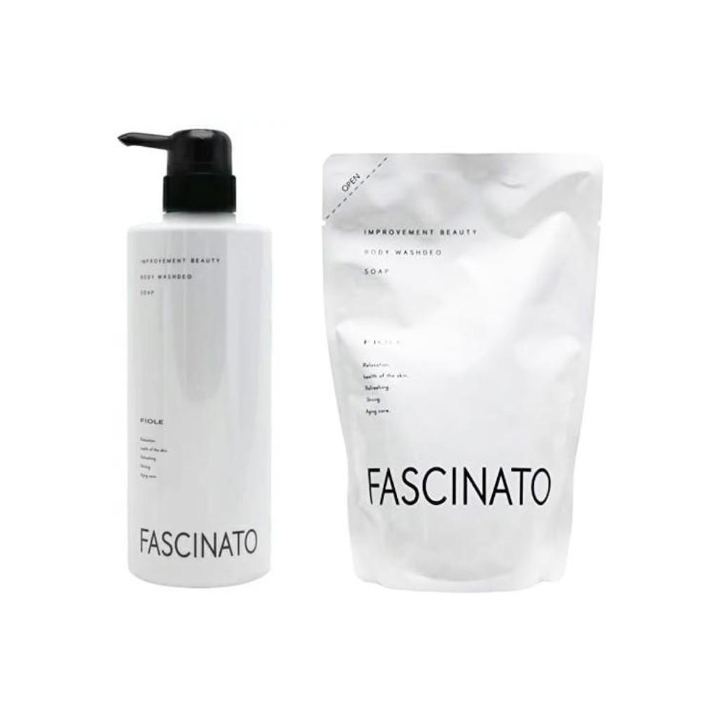 Fiole Fascinato B Wash Deo Soap 600ml  Refill 500ml