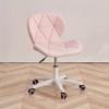 Dormitory Computer Chair Office Ergonomic Chair Bedroom Dressing Chair Swivel Chair - Adjustable Height, 360 ° Swivel