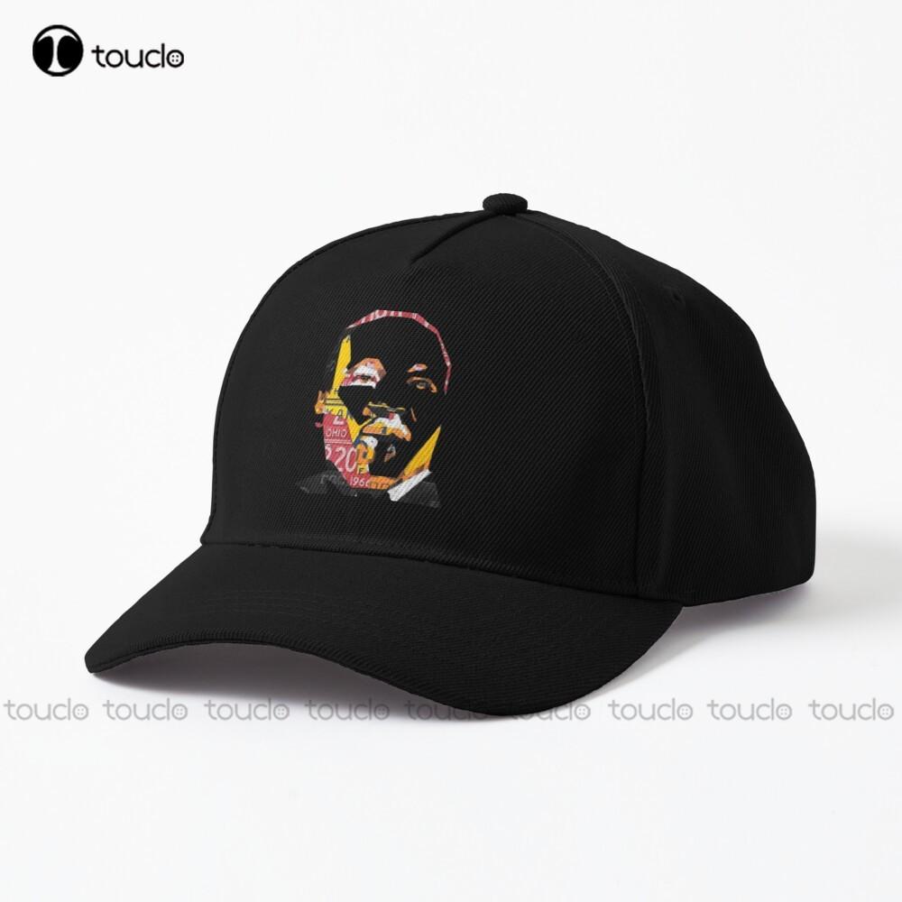 Martin Luther King Parade 2021 Dream Design Baseball Cap Captains Hat Street Skateboard Denim Color Sun Hats Adjustable Cartoon