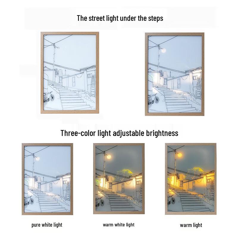 Creative LED Light Painting Decor