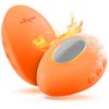 Temp Couple Wellness Clitoris Stimulator Waterproof USB Rechargeable Orange Wellness Adult Toy [Authentic Product] Women's Self-Pleasure