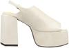Yosuke Platform Shoes 2810108 Women's Ivory Size 24.0cm-24.5cm