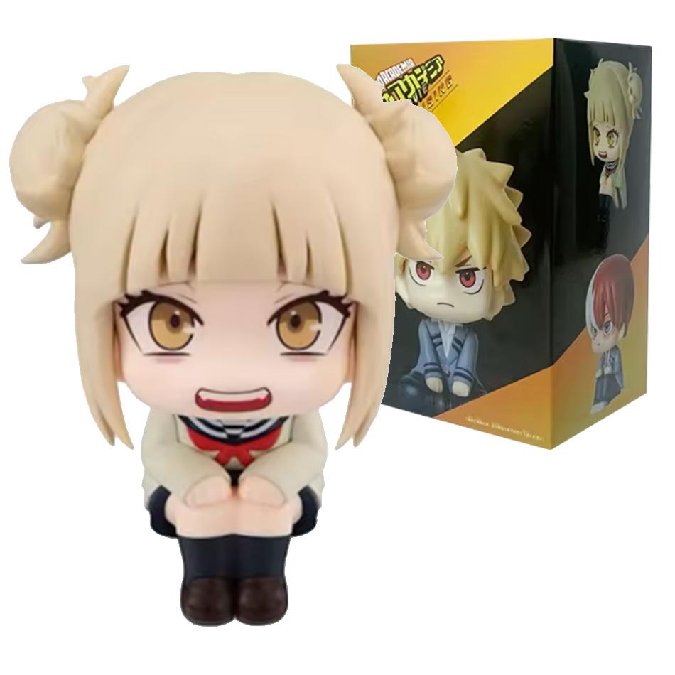 Anime Nendoroid Bakugou Katsuki Midoriya Izuku ładna figurka Todoroki So Toga Himiko model dzieci cole samochód