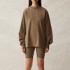 Fear of God Essentials SS21 Lange Mouw T-shirt Unisex Tops Taupe FOG-SS21-558
