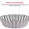 Baking Flat Bottom Round Edge Portuguese Egg Tart Mould
