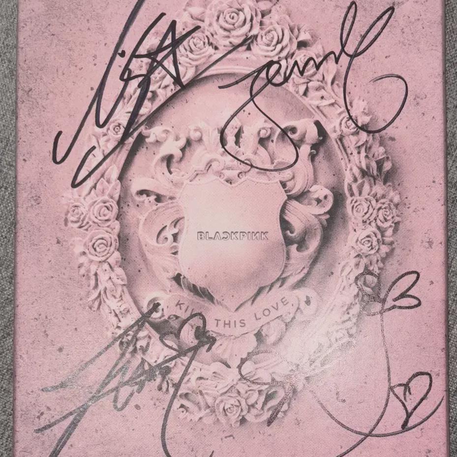 

Blackpink Kill This Love Kill This Love Sign Album Photocard X