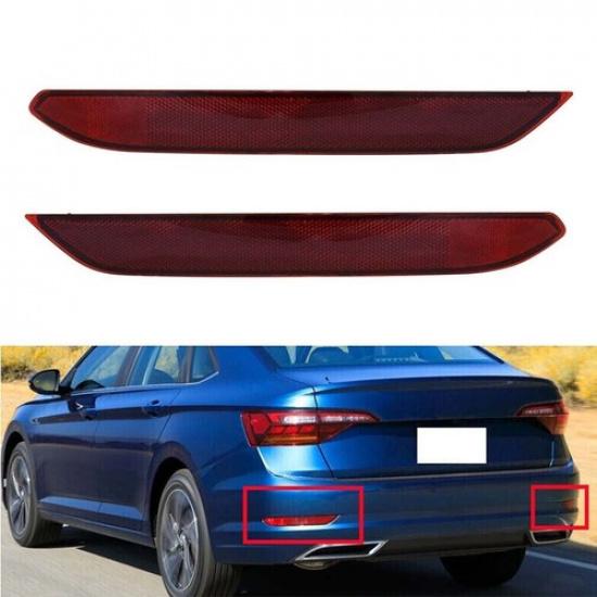 Подходит для VW Jetta - 1 пара заднего отражателя бампера, стоп-сигнал