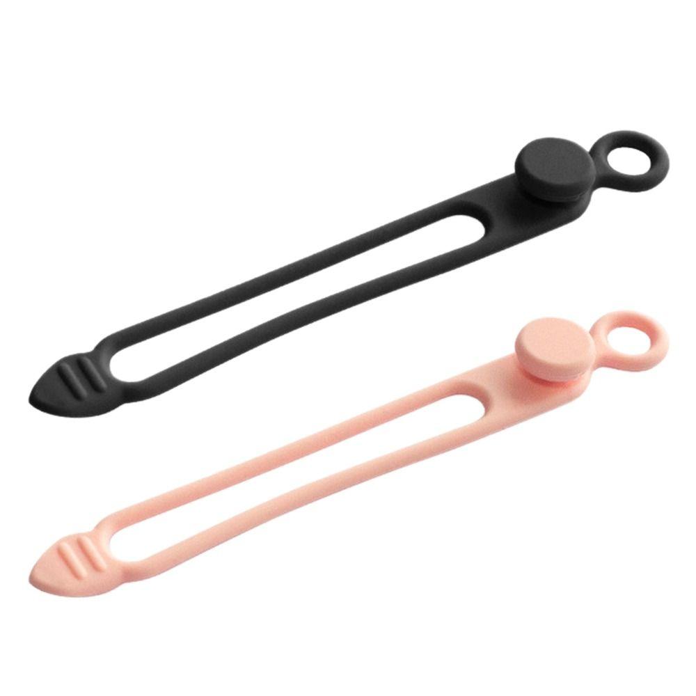 

Органайзер для шнура Укладка кабеля Силиконовая стяжка для намотки кабеля Симпатичная намотка для кабеля