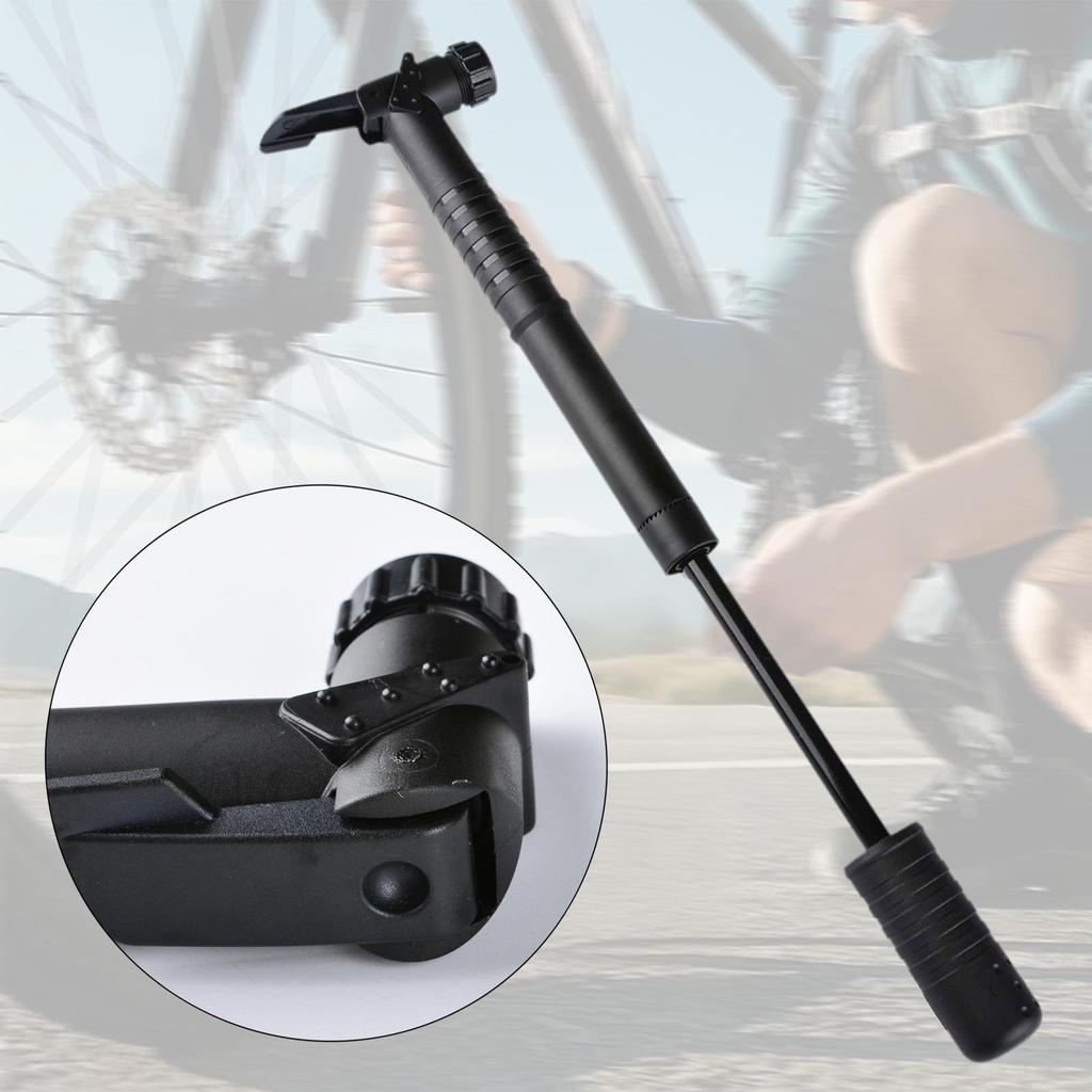 Mini Bicycle Pump Small Cycling Telescopic Barrel Easy Pumping Football Basketball Volleyball Fast Inflation Bike Hand Pump