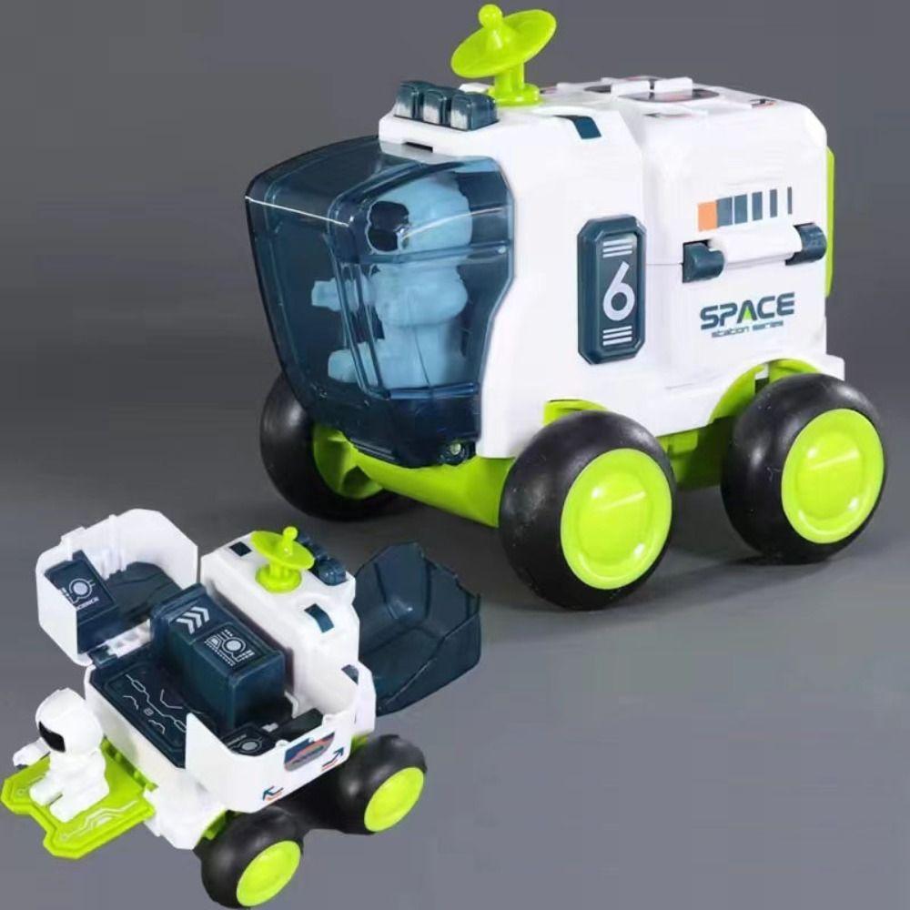 Spaceship Space Exploration Toys Space Vehicle Rocket Inertia Car Toy Educational Gifts