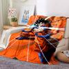 1PC Goku, DragonBall Blanket Soft Warm All Season Throw for Sofa, Bed, Car, Office Vibrant Colorful Design, Durable & Cozy Gift