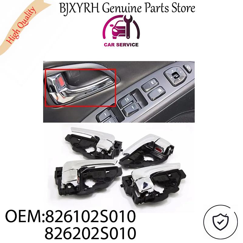 826102S010 826202S010 Interior Door Handle Set Front & Rear for Hyundai Ix35 Tucson 2010-2015 OEM 82610-2S010 82620-2S010