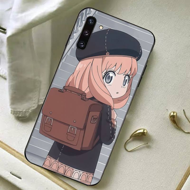 Anime Anya Forger Phone Case for Samsung A51 A30s A52 A71 A12 for Huawei Honor 10i for OPPO Vivo Y11 Cover