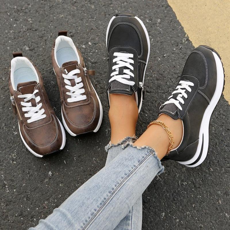 Large Size Sports Shoes Women's Spring and Autumn New Casual Sports Shoes TEUM Women's Shoes