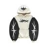 Womens Hooded Sweatshirt Streetwear Style Loose Fit Long Sleeve Casual Top