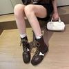 Fashion Women's Boots 2025 Summer Mid Tube Platform High Top Casual