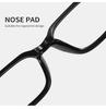 2PCS Square Rivet Stylish Anti Blue Light Eyeglasses for Daily Commute Stylish Eyeglasses|Riveted Frame Design|Lightweight Design Glasses