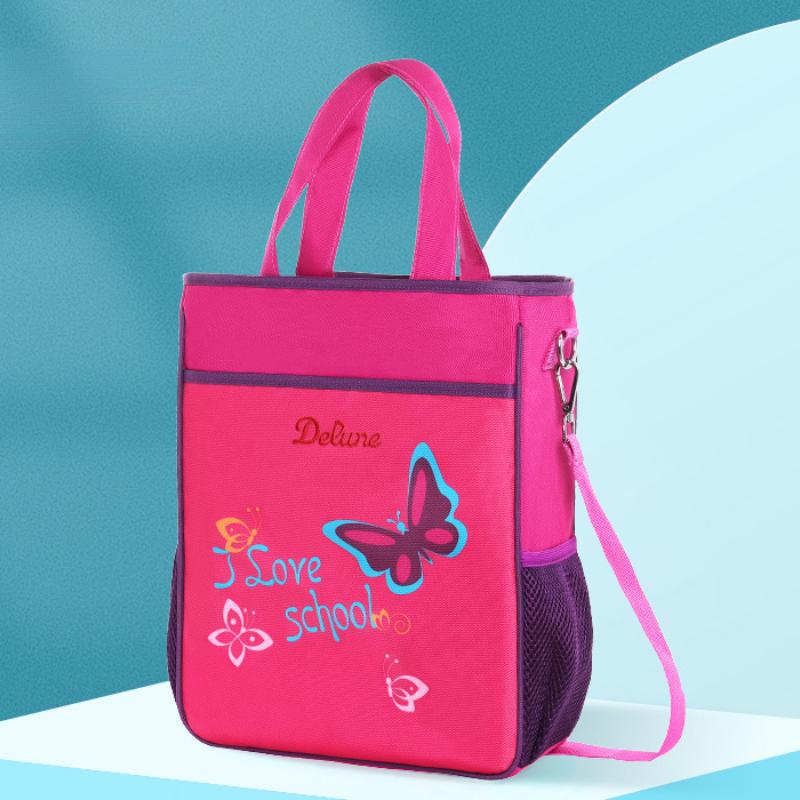 Dziecięca torba tutorialowa podwójnego zastosowania dla uczniów szkół podstawowych, na zajęcia treningowe, przenośna torba na ramię, wodoodporna tkanina Oxford