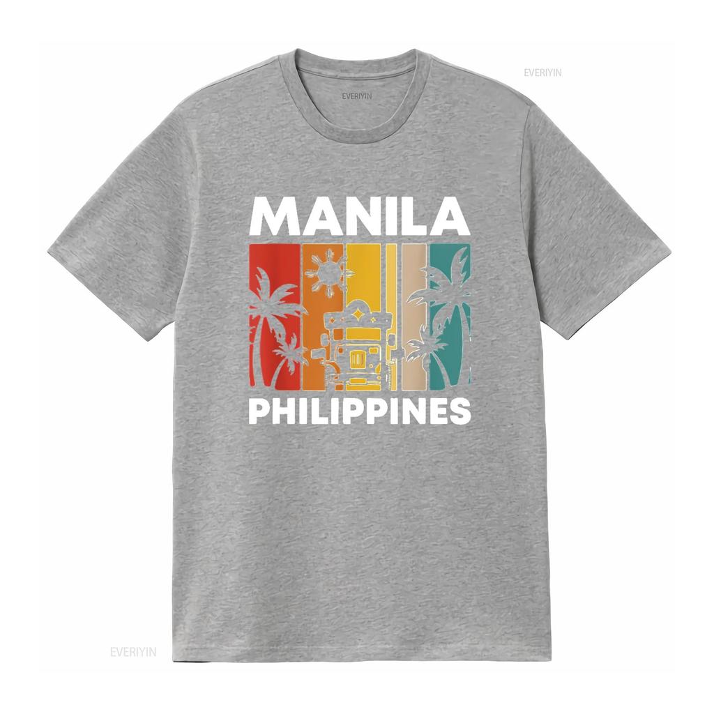 70s Retro Vintage Unisexila Philippines Filipino Filipina Pinoy T Shirt White Large Vintage Washed Comfortable Designer Clothes