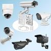 Heavy Type Iron Poles Mount Brackets Security Cameras With Adjustable Hose Clamps For Outdoor Installation
