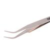 6Pcs Diy Accessories Stainless Steel Tweezers Repair Tool Industrial Precision Bent Straight Tweezers Repair Props