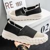 New Women's Shoes Comfortable Lightweight Hollow Breathable Soft Non-slip Flat Mesh Casual Shoes Outdoor Casual Sports Shoes