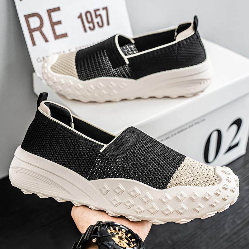 New Women's Shoes Comfortable Lightweight Hollow Breathable Soft Non-slip Flat Mesh Casual Shoes Outdoor Casual Sports Shoes