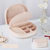 Travel Friendly Large Jewelry Case Luxury Travel Friendly Jewelry Case with Soft Interior for Business and Leisure