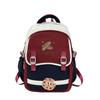New Student Large Capacity Backpack Fashionable Junior High School College School School Bag Casual Contrast Backpack for Class