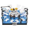 Mega The Beatles Collectible Building Toy, 681 Piece, with 4 Poseable Band Member Figures and LED Lights, Collectible Build & Display Set