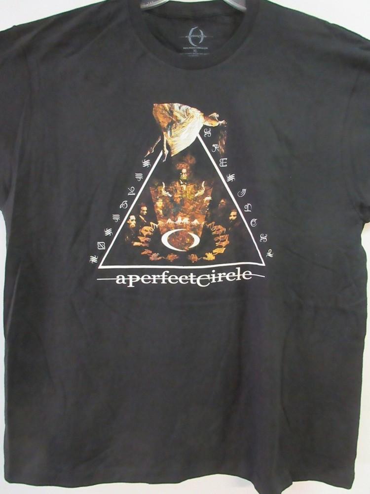 A PERFECT CIRCLE OFFICIAL OLD STOCK BAND CONCERT MUSIC  EXTRA LARGE Unisex T-Shirt XXXXL