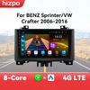 Snapdragon 4G Carplay Android Car Radio for Volkswagen Crafter 2006 -2016 Benz Sprinter GPS Multimedia Player Intelligent Screen Stereo Audio