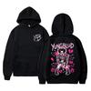 Moletom com Capuz Yungblud Black Hearts Club Moda Hip Hop Masculino Feminino Moletom Vintage Rock Oversized