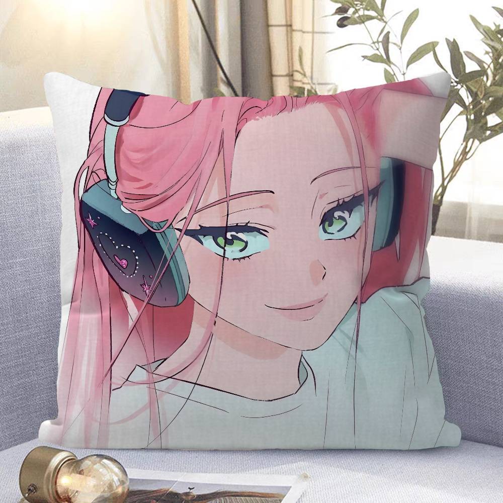 

Аниме ALIEN STAGE Наволочка для подушки Автомобильная декоративная наволочка Для дивана Автомобиля Рождественский подарок 40x40см 45x45см 12x12Inch