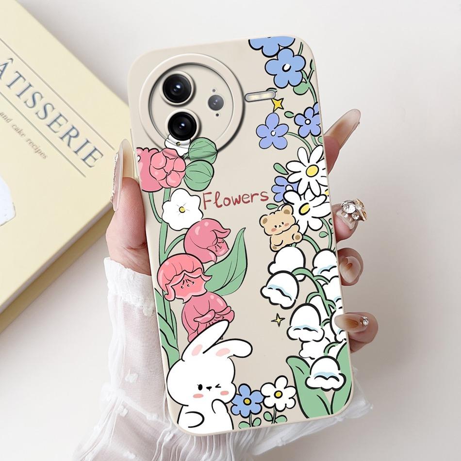 For Xiaomi Poco F7 Ultra / Poco F7 Pro Elegant Butterfly Floral Phone Case For Poco F7ultra F7Pro Soft Silicone Shockproof Cases