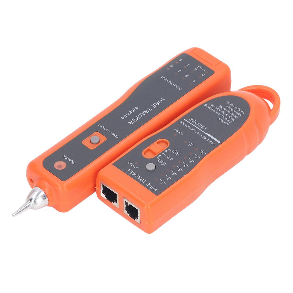 Cable Locator Multi Purpose Communication Network Tester Detector Wire Tracer Kit