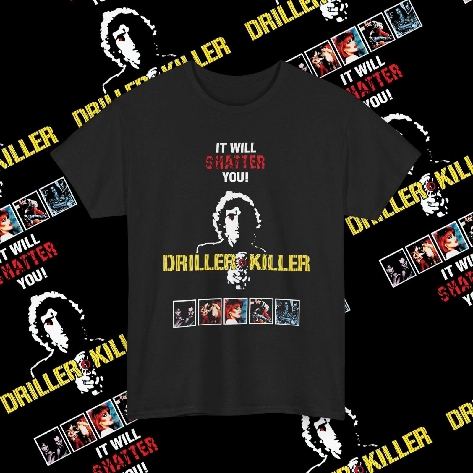 Driller Killer Horror Movie T-Shirt, Vintage Horror Movie Shirt S