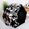 pirate Adventure Umbrella Folding umbrella, automatic umbrella 8-Frame for Travel, camping Use Gift for Halloween Christmas