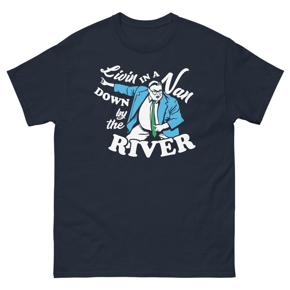 Van Down By The River Graphic T Shirt SecondRoundCo Unisex classic tee Unisex T-Shirt M