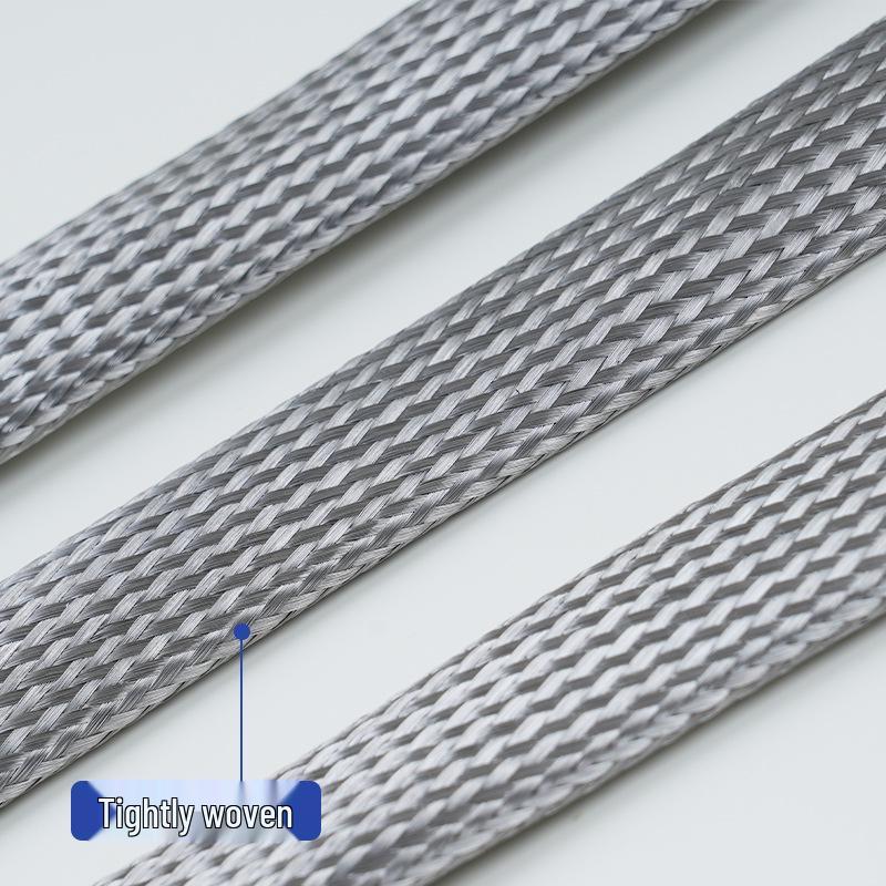 Aluminum-Magnesium Alloy Tinned Copper Braided Wire for Electrical Equipment and Battery Grounding
