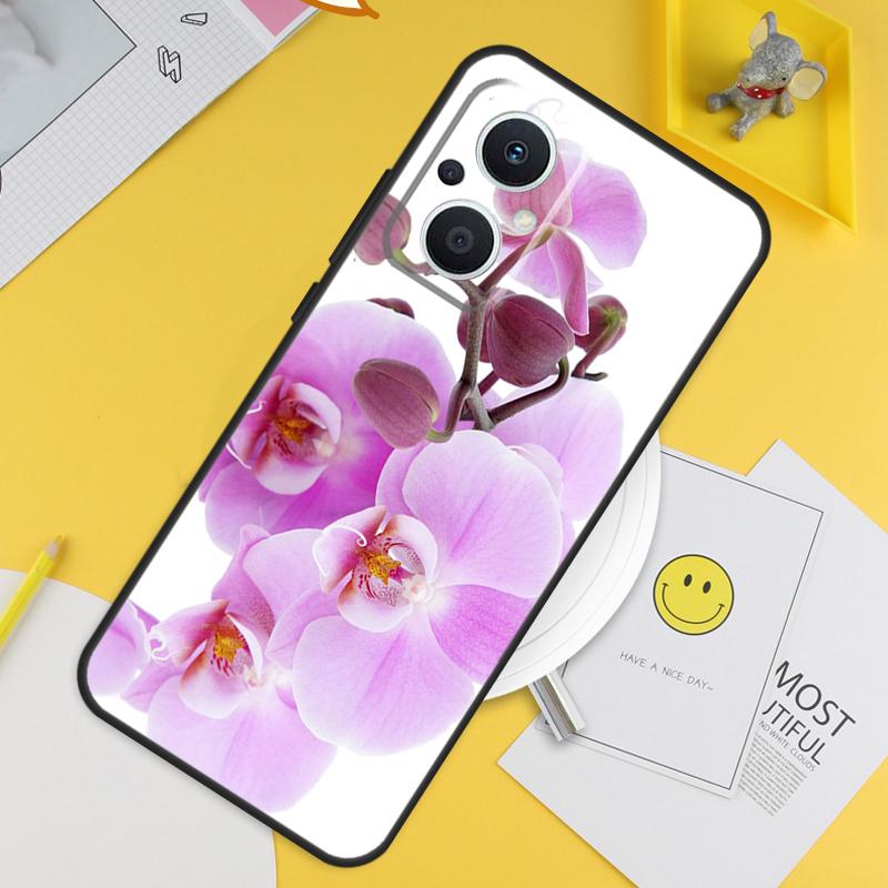 Orchid Flowers Colorful For OPPO Reno 13F 11F 12F 14F 10 11 12 13 14 Pro 8T 7 8 Lite OPPO Find X8 X6 X5 X9 Pro Case