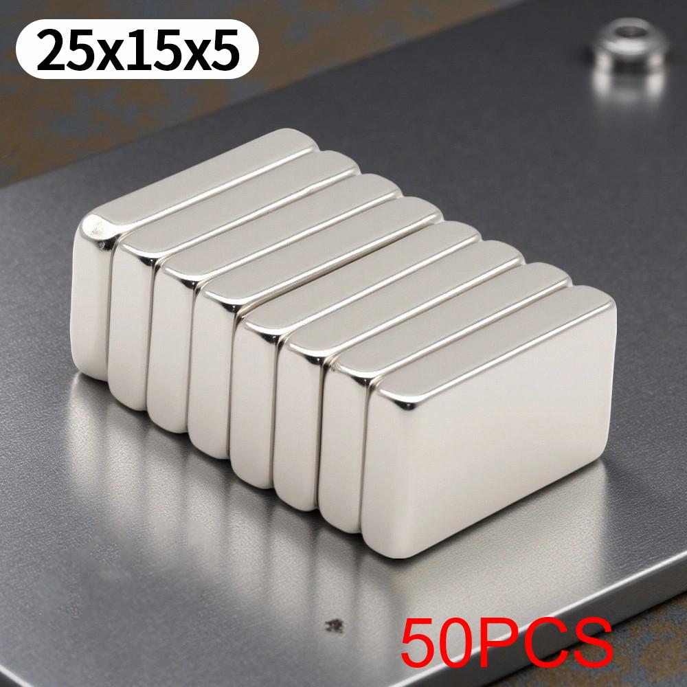 25X15X5MM Magneti Blocco Magneti Frigorifero per Ufficio Lavagna Adatta Strumenti Casa Posto di Lavoro, Ecc 25*15*5