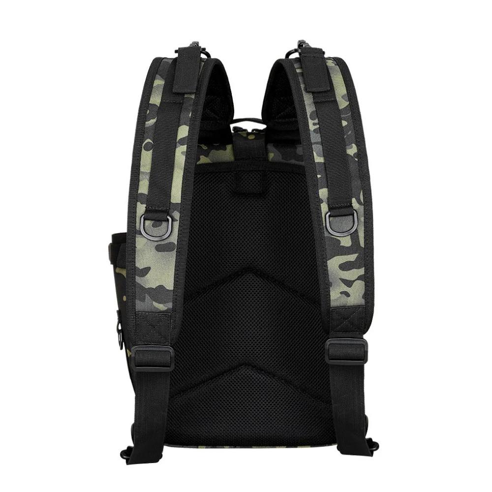 Fishing Bag Tactical Backpack Bait Lure Box Fishing Rod Reel Pouch Bags Fishing Tackle Accessory Bags Camping Shoulder Bag