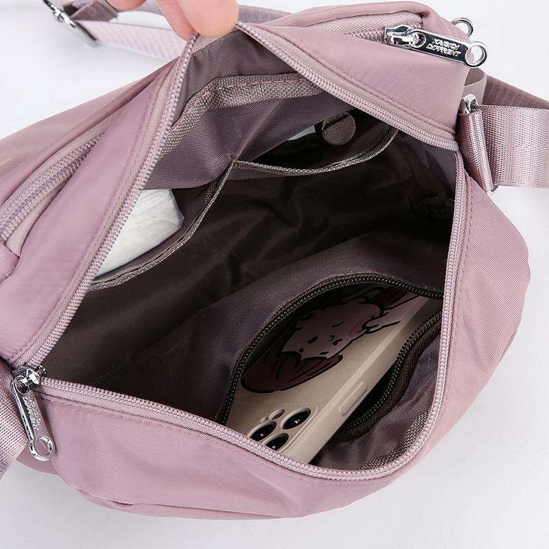 Women's Bag Multi-Layer Crossbody Bag Lightweight Shoulder Bag